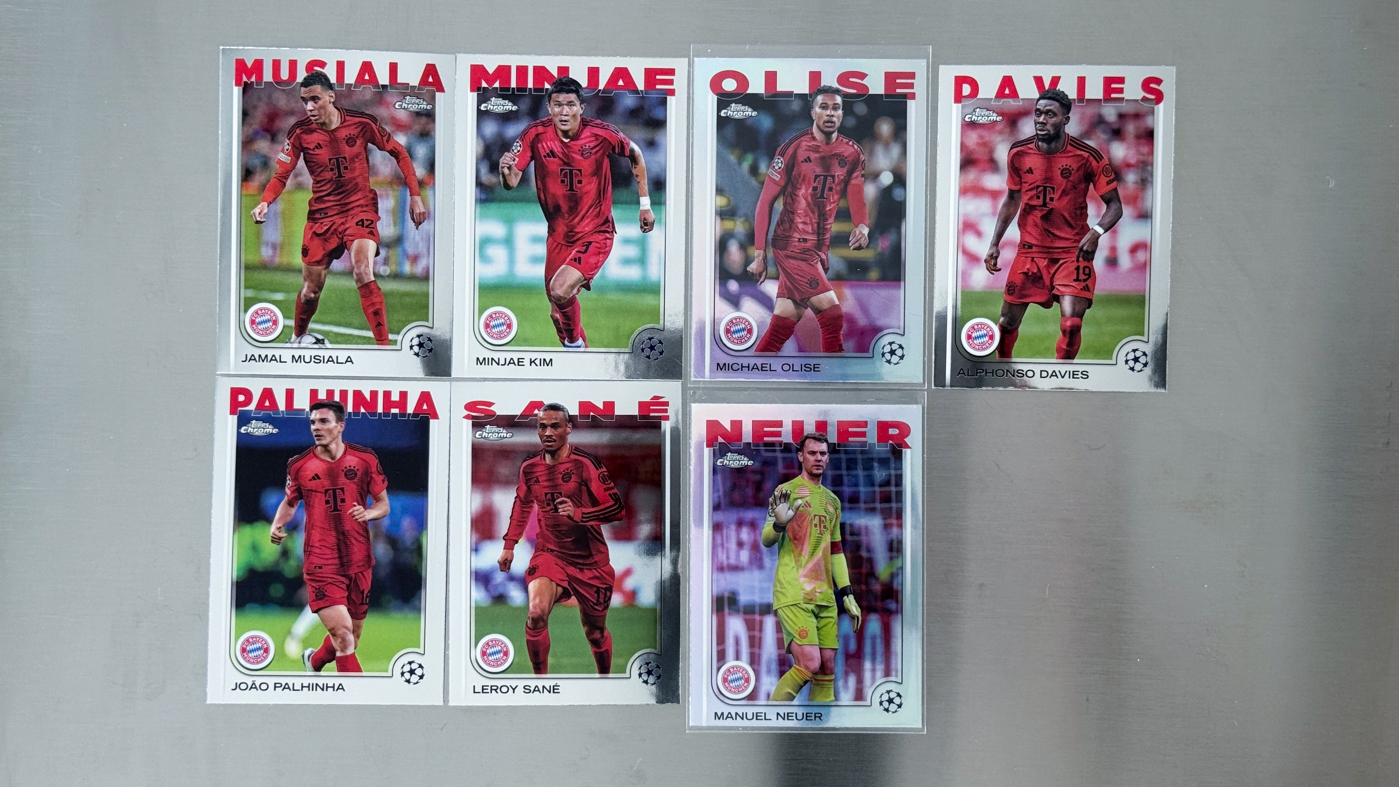 2024-25 Topps Chrome UEFA Club Competitions - FC Bayern Münich